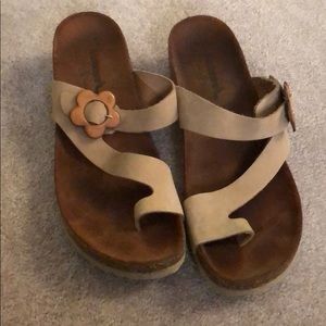 Bio natural sandals